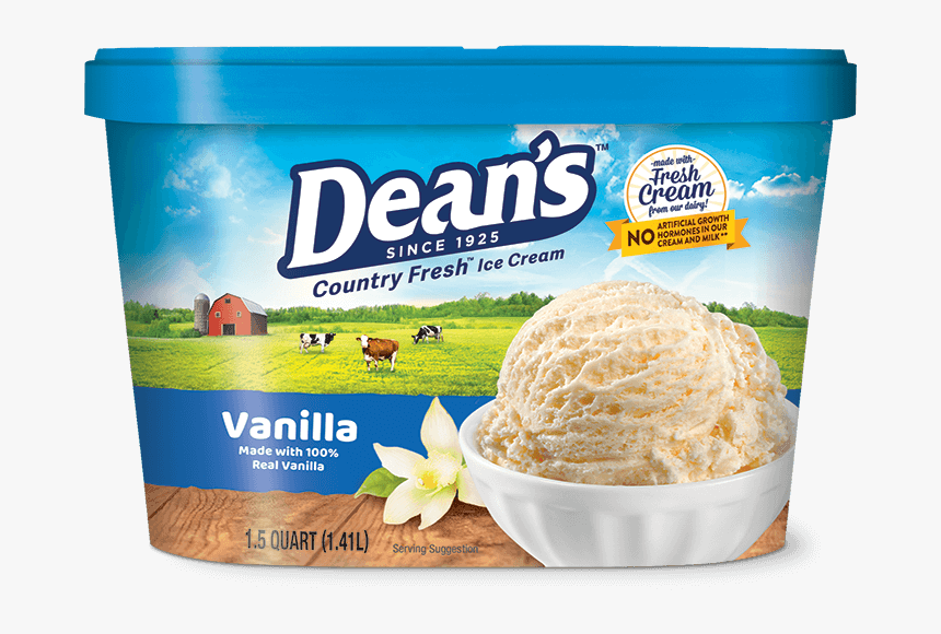 Dean"s Country Fresh Sour Cream, Hd Png Download - Dean's Country Fresh Vanilla Ice Cream, Transparent Png, Free Download