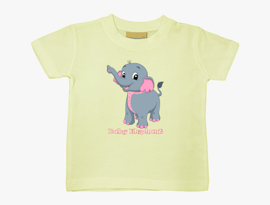 Baby Elephant Baby/ Toddler T-shirt - Hippopotamus, HD Png Download, Free Download