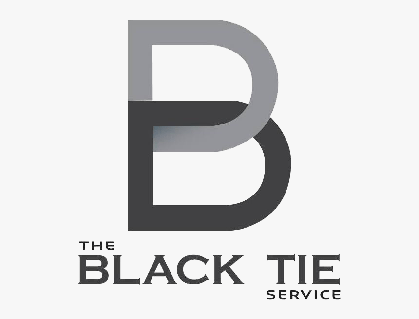 Black Tie Service Logo, HD Png Download, Free Download