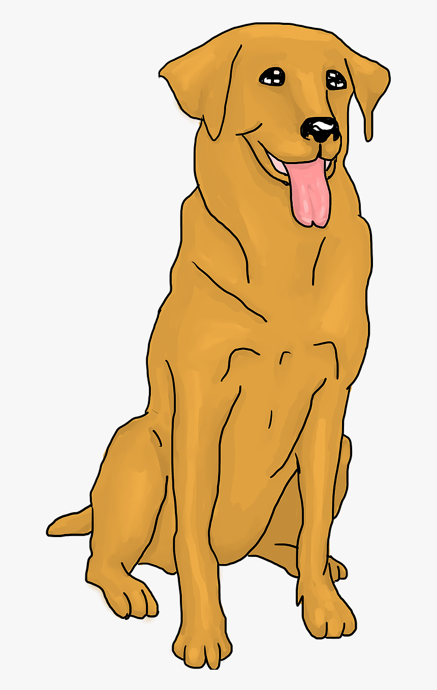 Golden Retriever Clipart, HD Png Download, Free Download