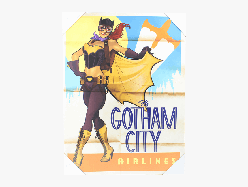 Dc Comics Bombshells Batgirl, HD Png Download, Free Download