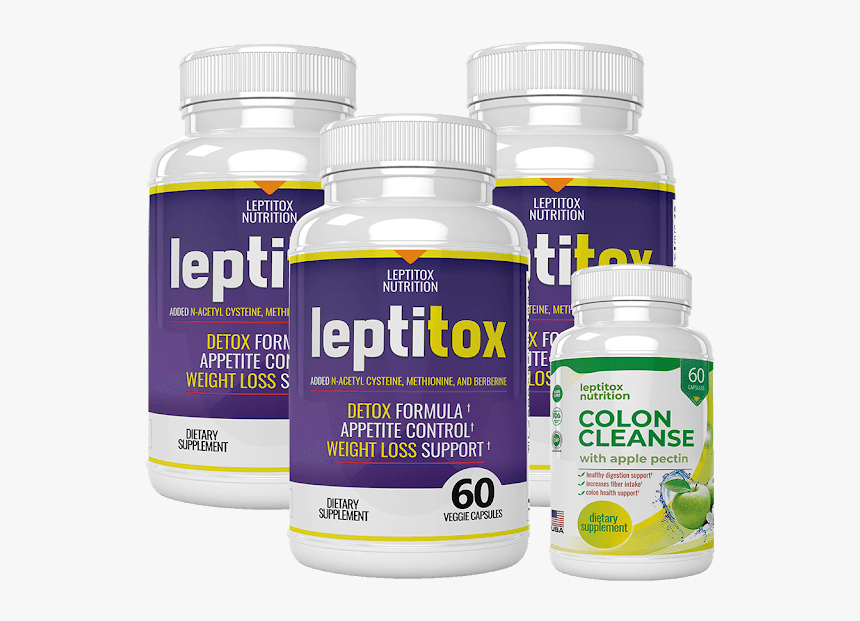 Leptitox Before And After, HD Png Download, Free Download