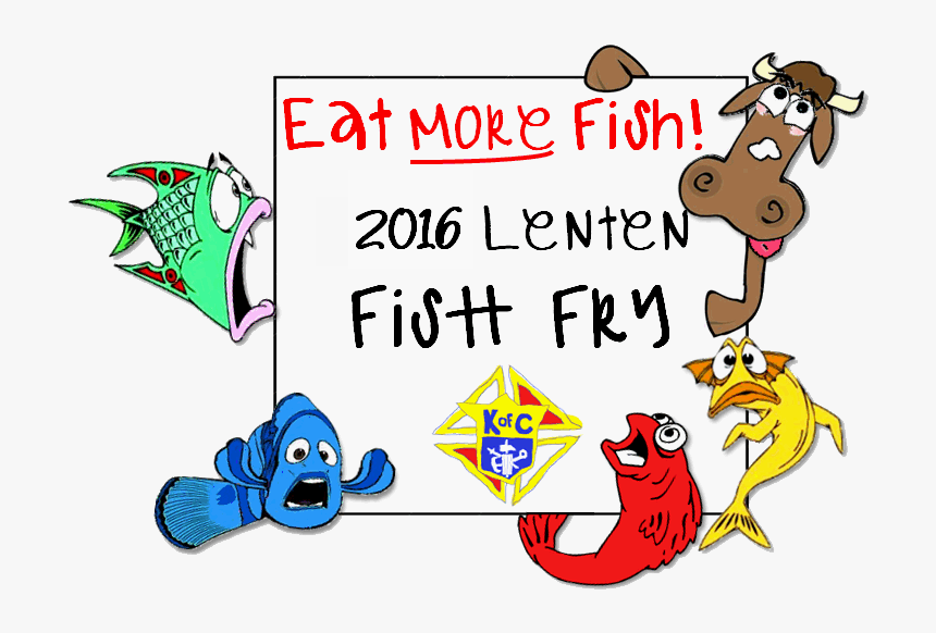 2016 Fry- Eat More Fish Cow - Eat More Fish Clipart, HD Png Download, Free Download