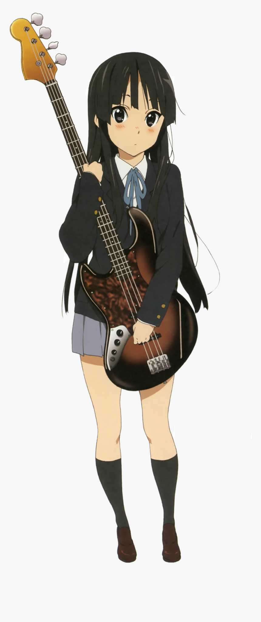 Mio K On Guitar , Png Download, Transparent Png, Free Download