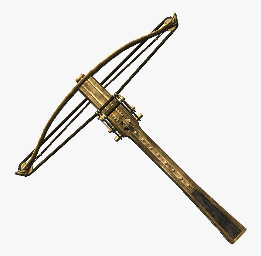 Skyrim Enhanced Dwarven Crossbow , Png Download - Skyrim Enhanced Dwarven Crossbow, Transparent Png, Free Download