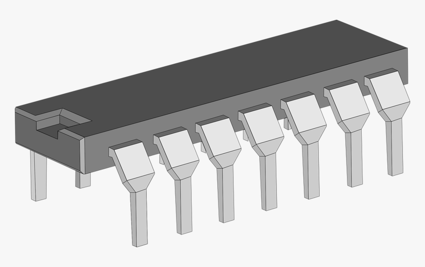 Transparent Circuit Board Vector Png - Integrated Circuit 3rd Generation Of Computer, Png Download, Free Download