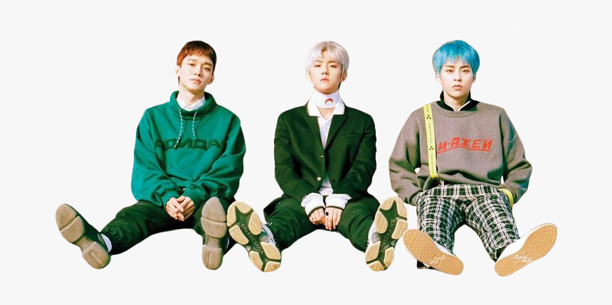 #exo #cbx #chen #jongdae #baekhyun #xiumin #minseok - Exo Cbx Blooming Day 概念 照, HD Png Download, Free Download