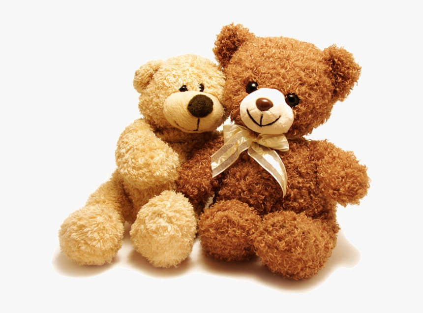 2 cute teddy bears
