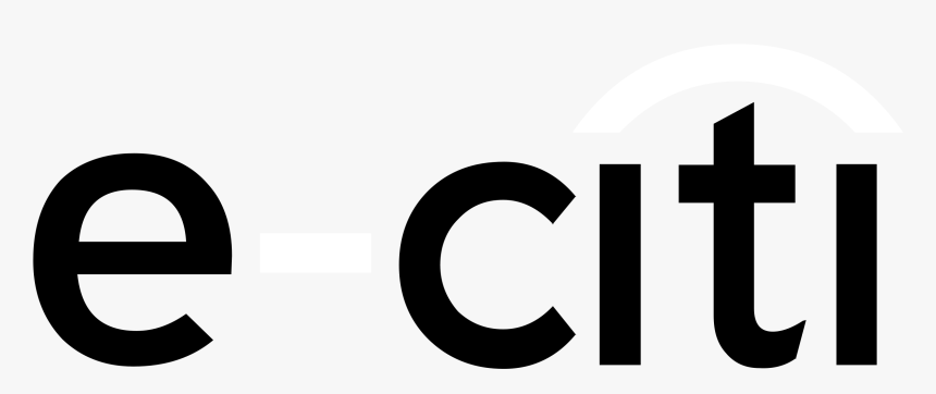 E Citi Logo Black And White - Graphics, HD Png Download, Free Download