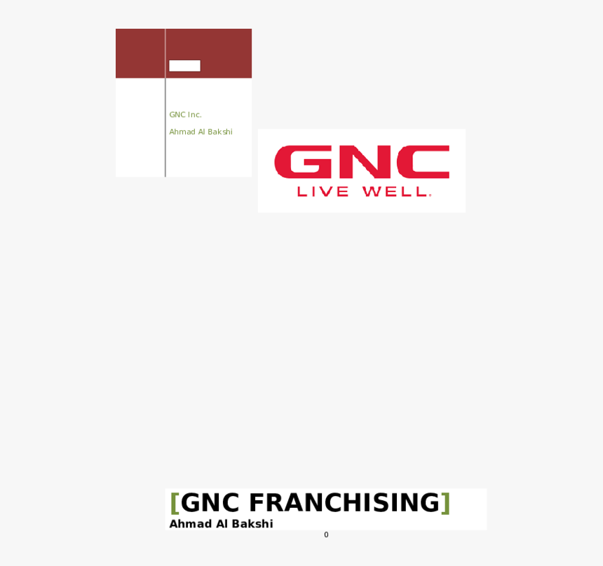 Gnc Live Well, HD Png Download, Free Download