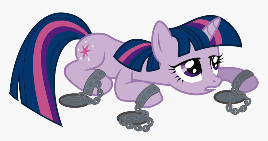 Sad Clipart Prisoner - Twilight Sparkle In Chains, HD Png Download, Free Download