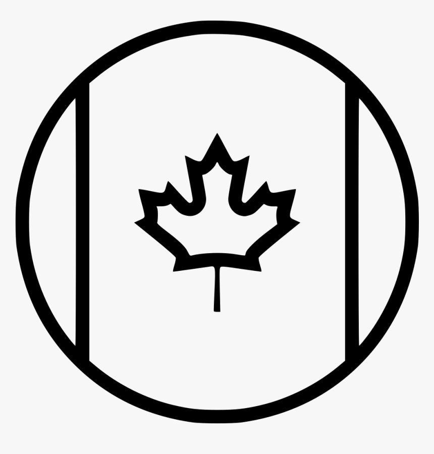 Country Flag Canada - Maple Leaf Pumpkin Carving, HD Png Download, Free Download