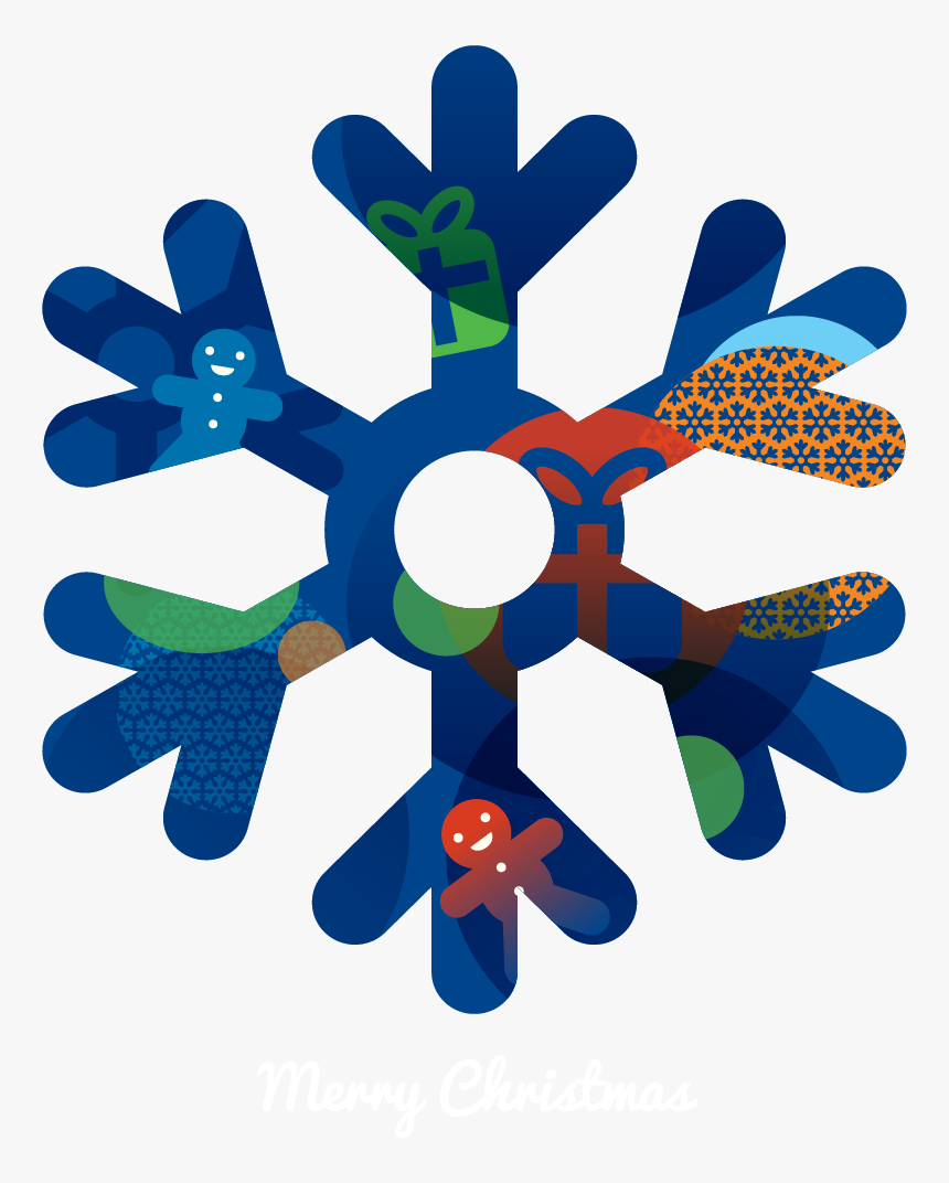 Blue Snowflake Png Download - Transparent Background Snowflake Icon, Png Download, Free Download