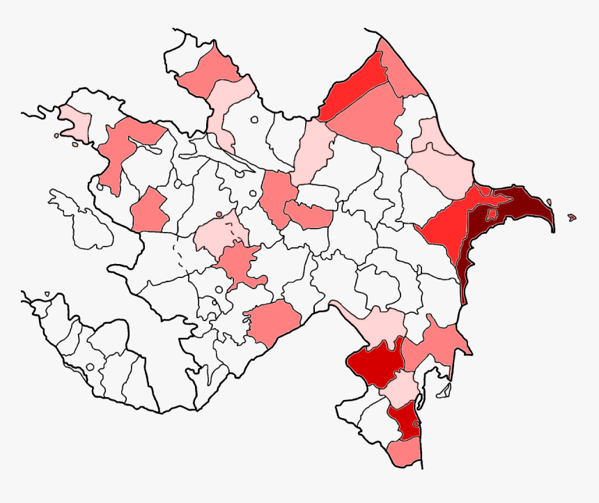 Azerbaijan Map, HD Png Download, Free Download