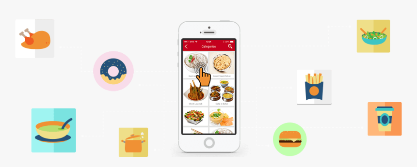 Food App Mobile Png , Png Download - Food App Mobile Png, Transparent Png, Free Download