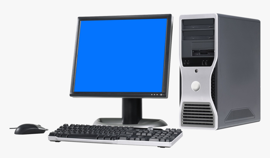 Computer Desktop Pc Download Png Image - Desktop Workstation Transparent Background, Png Download, Free Download