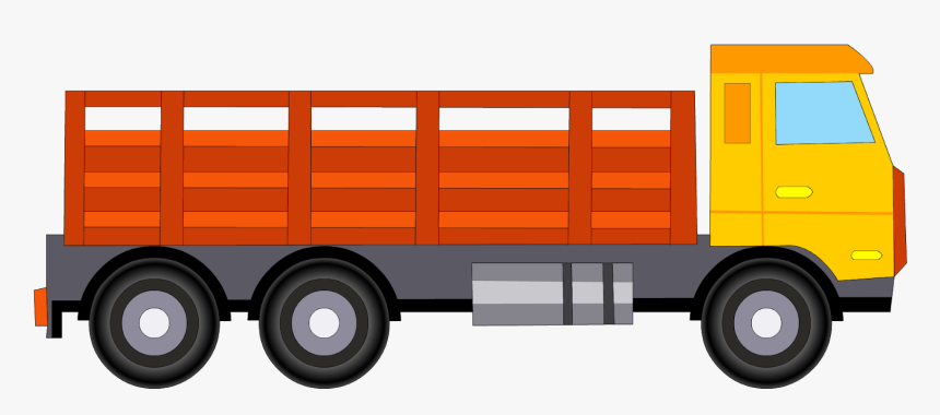 Trailer Truck, HD Png Download - kindpng