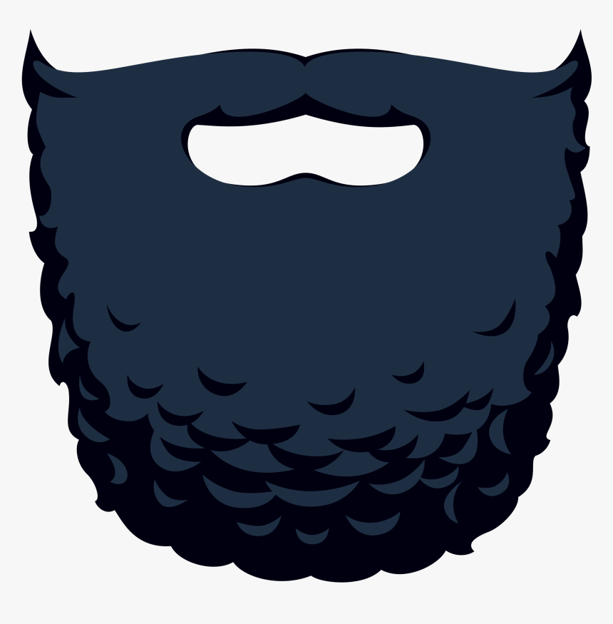 Long Dark Beard - Illustration, HD Png Download - kindpng