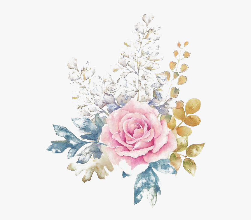 Watercolor Flower Png Free Image - Watercolor Flowers Png Free, Transparent Png, Free Download