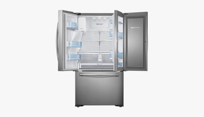 Refrigerator Clipart Fridge - Samsung Twin Cooling Fridge, HD Png Download, Free Download