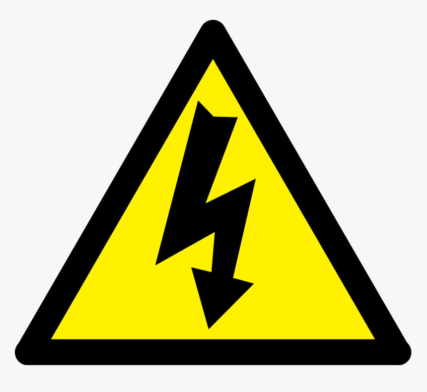 Risk Electricity Hazard High Safety Voltage Electrical - Warning Signs Highly Flammable, HD Png Download, Free Download