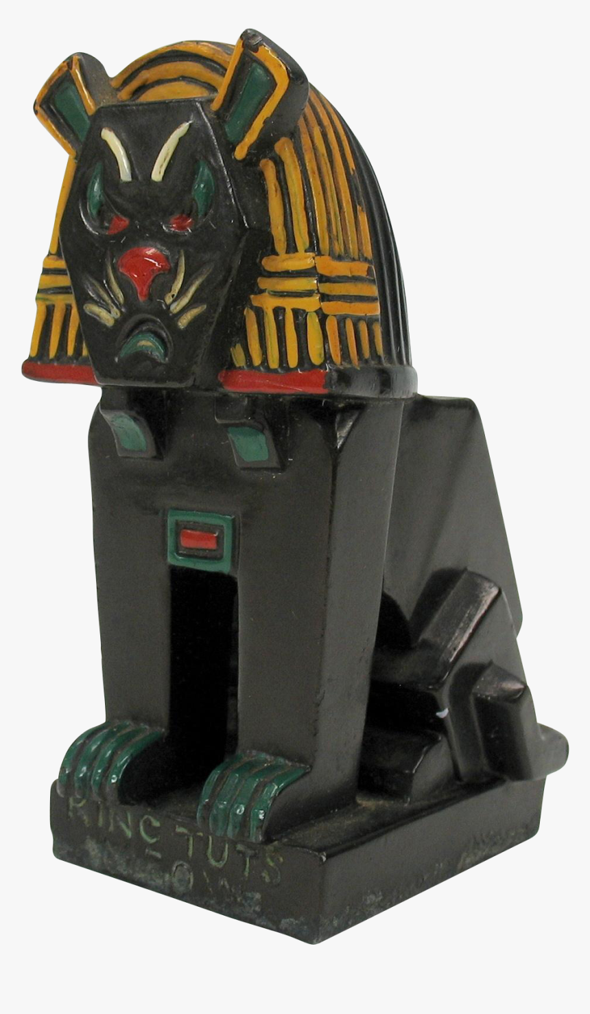 Louis Wain Cubist Cat Metal Figure King Tut"s Meow - Supervillain, HD Png Download, Free Download