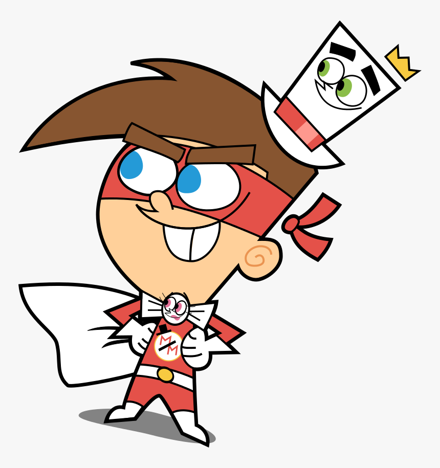 Timmy Turnerthe Masked Magician Vector 1 Peremarquette1225 - Timmy Turner Masked Magician, HD Png Download, Free Download