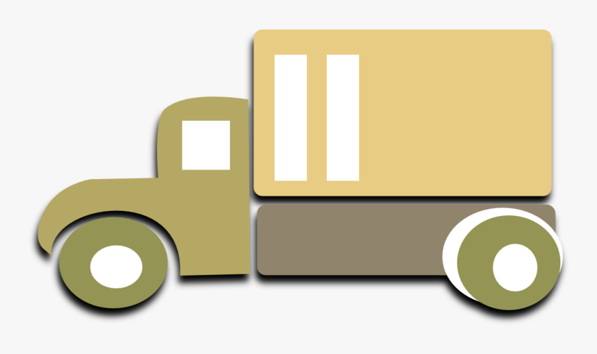 Picture Of A Moving Truck - Transportation Distribution And Logistics Clipart, HD Png Download, Free Download