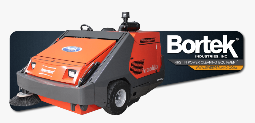 Powerboss Armadillo 10xr Rider Sweeper - Floor Scrubber, HD Png Download, Free Download