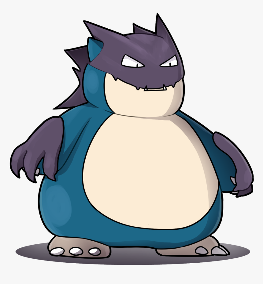 Snorlax Haunter Duo - Fætter Br, HD Png Download, Free Download