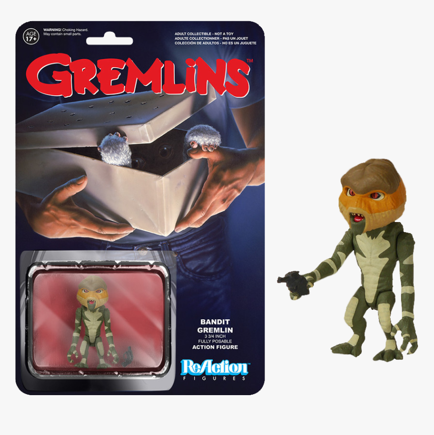 Bandit Gremlin Reaction Figure - Funko Reaction Gremlins, HD Png Download, Free Download