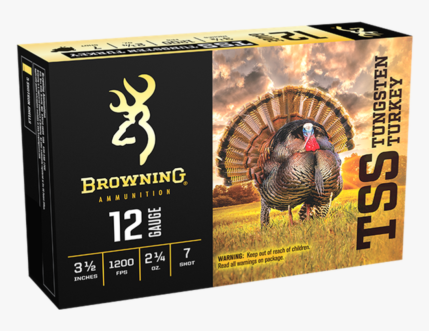 Browning"s New Super Tungsten Turkey Hunting Loads - 20 Gauge Tss Turkey Loads, HD Png Download, Free Download