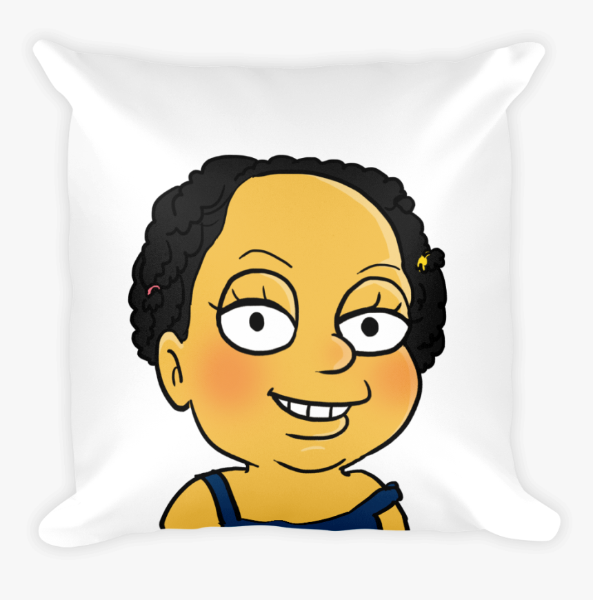 Pillow Single Half Body - Cartoon, HD Png Download, Free Download