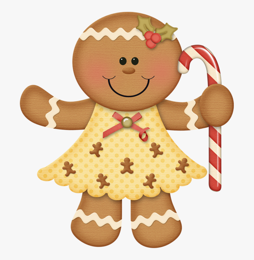 Jss Gingerrific Ginger - Cute Gingerbread Girl Clipart, HD Png Download, Free Download