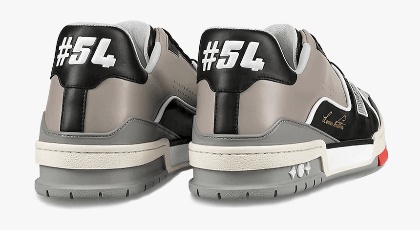 Louis Vuitton Lv Trainer Sneaker Low Black Grey Class= - Louis