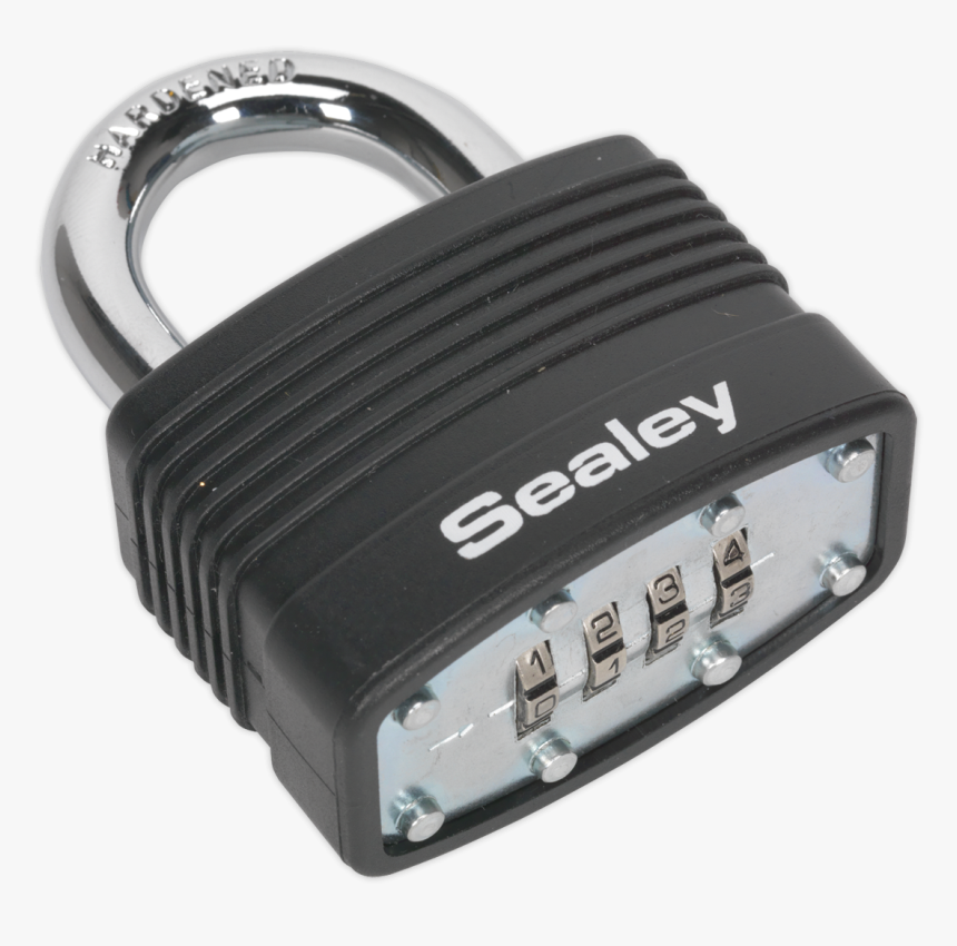 Steel Body Combination Padlock 46mm , Png Download - Padlock, Transparent Png, Free Download