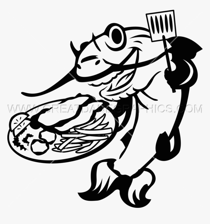 Catfish Drawing - Clip Art, HD Png Download, Free Download