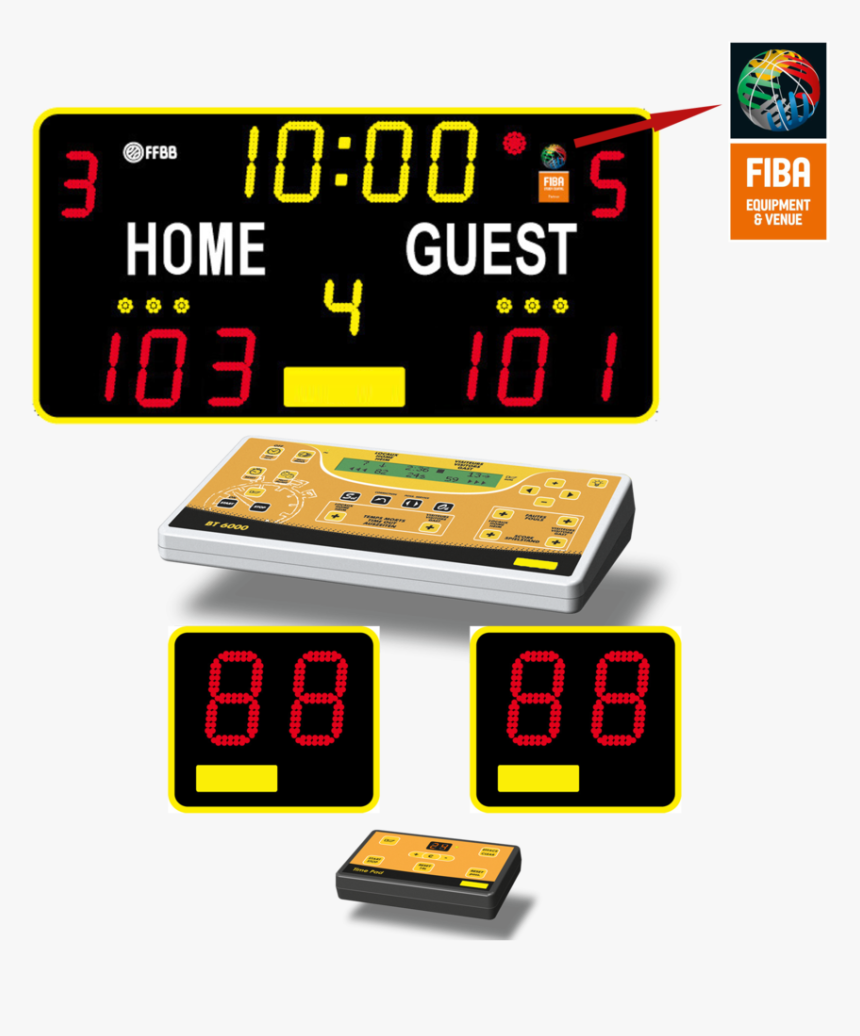 Bt 6025 Scoreboard - Scoreboard, HD Png Download, Free Download