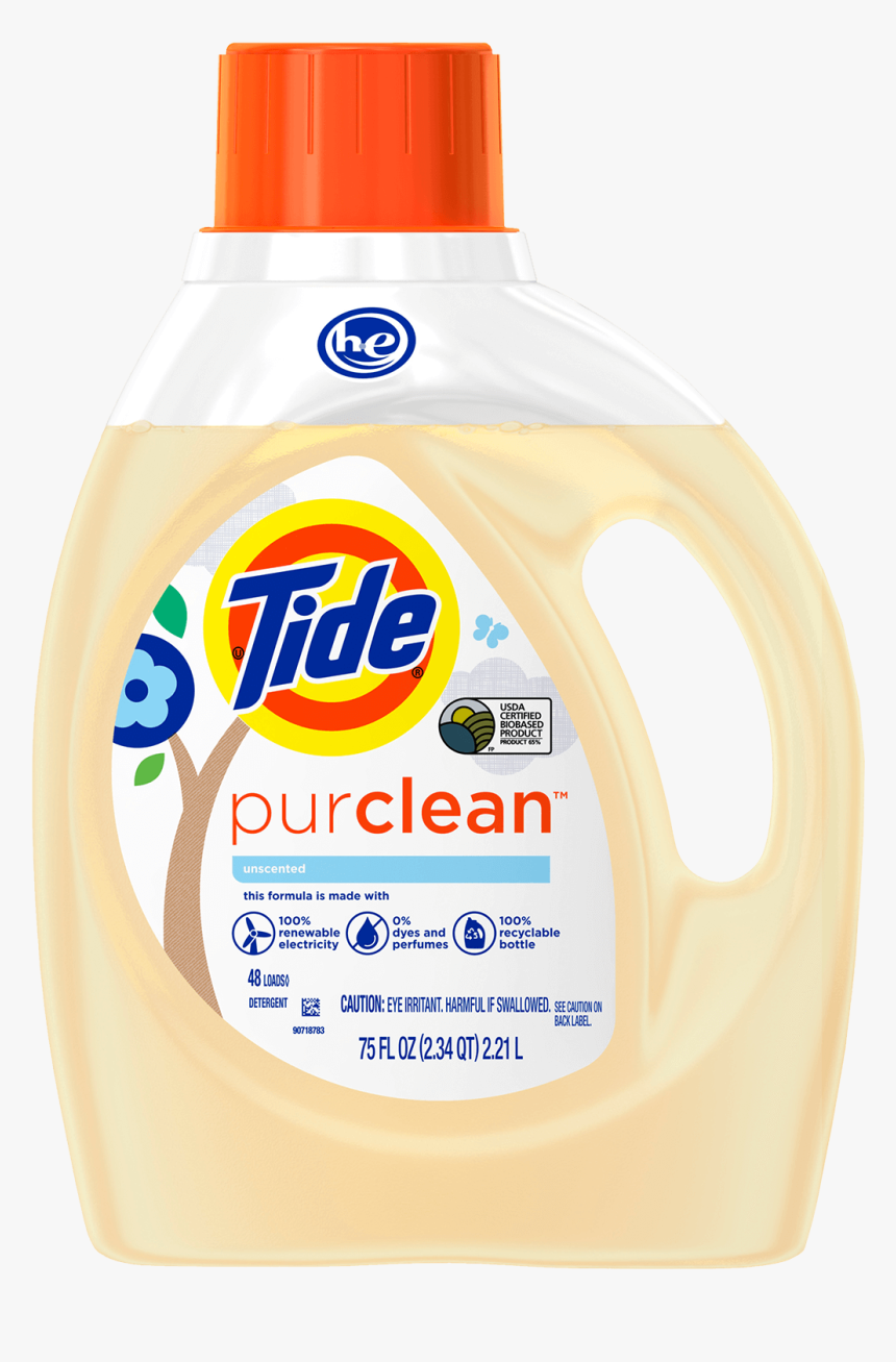 Tide Purclean Honey Lavender , Png Download - Tide Detergent, Transparent Png, Free Download