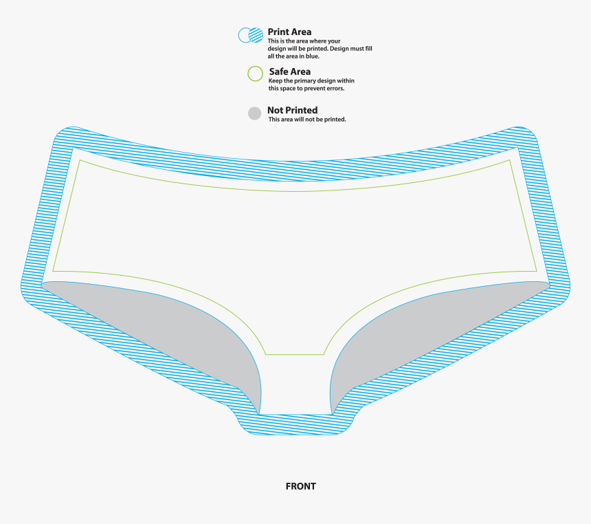 Paper Underwear Template , Png Download - Briefs, Transparent Png, Free Download