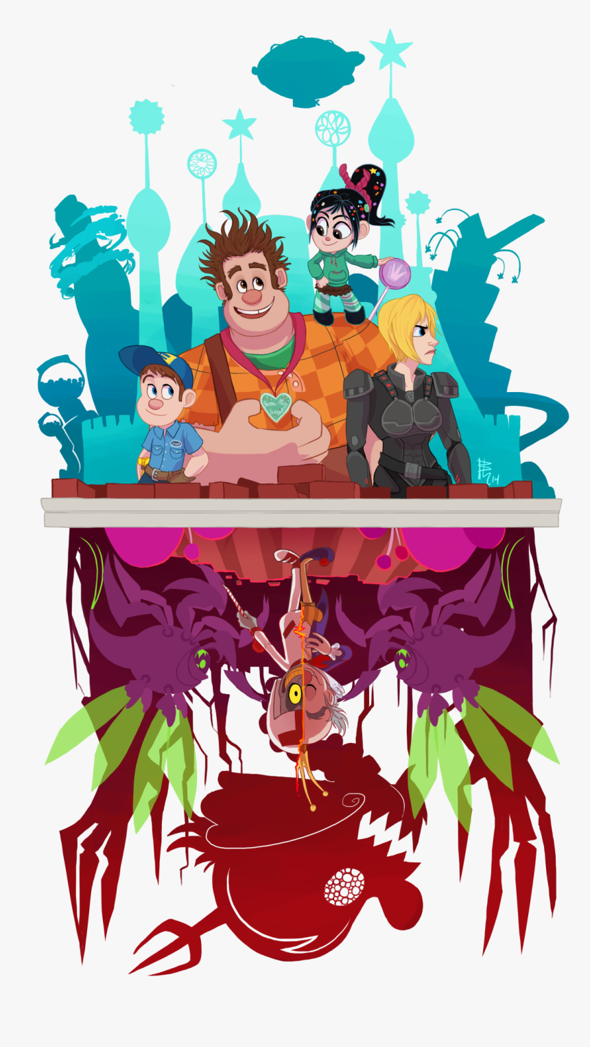 Wreck It Ralph Art, HD Png Download, Free Download