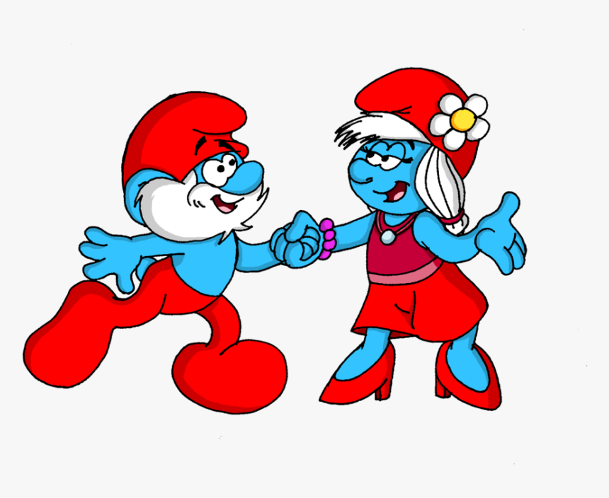 Papa Baby Hand Cliparts Image Royalty Free Stock Papa - The Smurfs, HD Png Download, Free Download