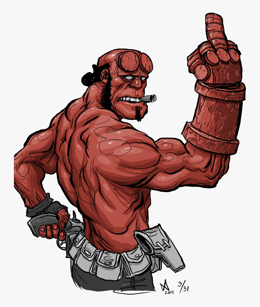 Hellboy Png Free Download - Hellboy Transparent, Png Download, Free Download