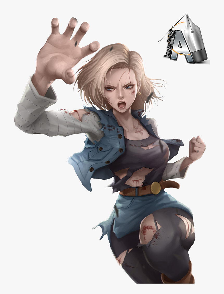Png-android 18 // Dragon Ball - Dragon Ball Z Horror, Transparent Png, Free Download