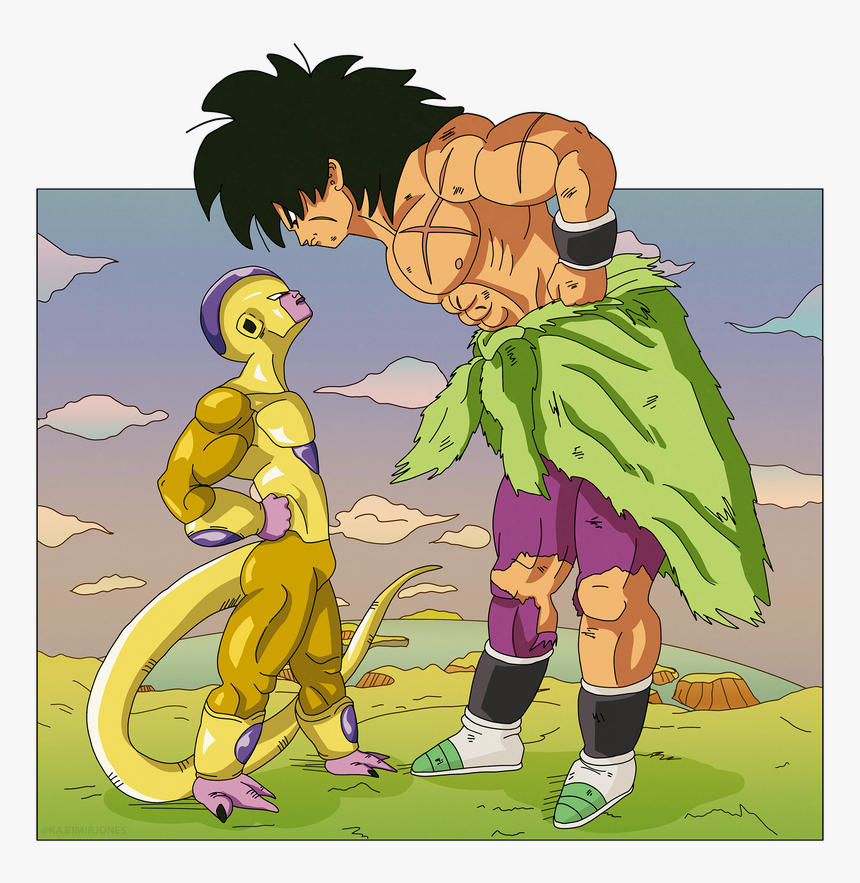 Goku And Frieza Stare Down, HD Png Download, Free Download