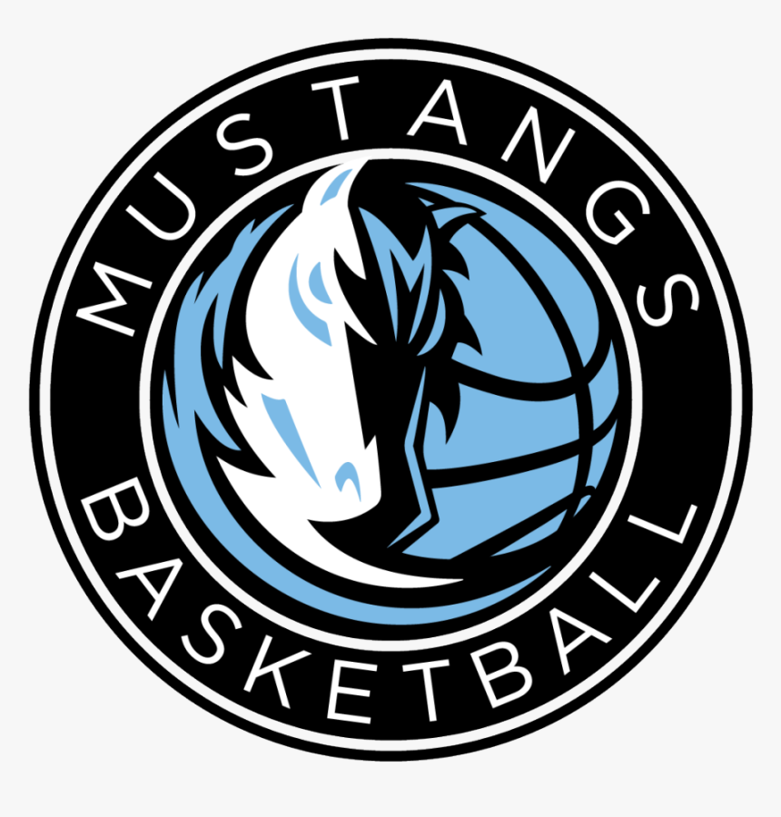 Mustang Basketball Logo Rgb-02 - Dallas Mavericks, HD Png Download, Free Download