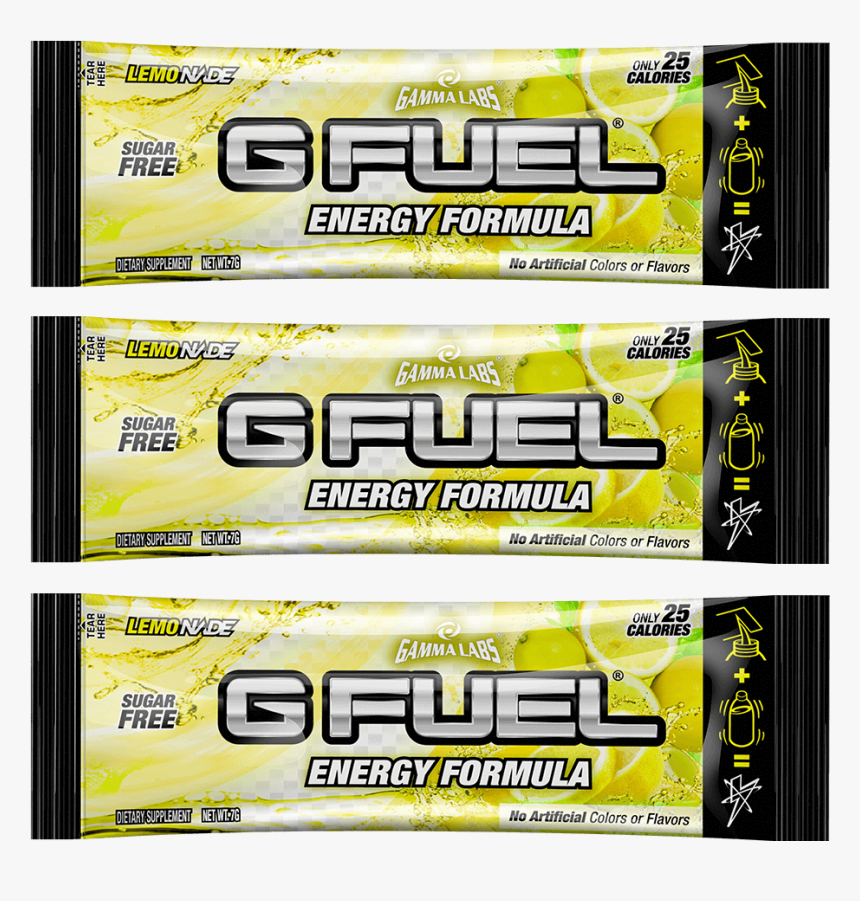 Lemonade 3 Pack - Gfuel Packet Png, Transparent Png, Free Download