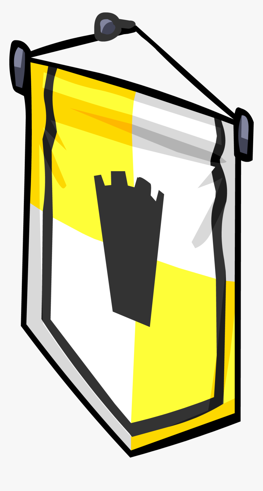 Ye Olde Yellow Banner Sprite - Portable Network Graphics, HD Png Download, Free Download