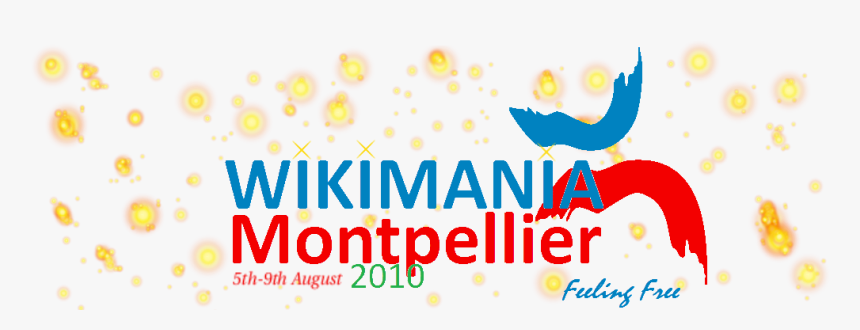 Wikimania Montpellier 2010-banner - Wikimania, HD Png Download, Free Download