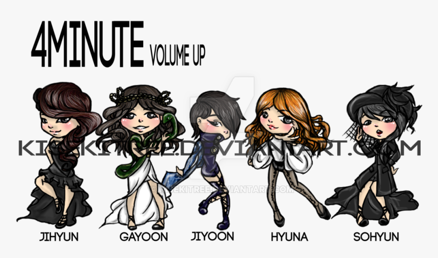 Transparent Hyuna Png - 4minute Chibi Png, Png Download, Free Download